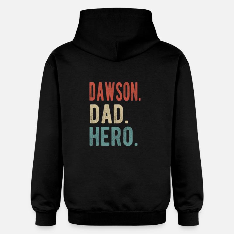 Dawson Papa Héros - Sweat à capuche Softstyle® Gildan Unisexe - noir