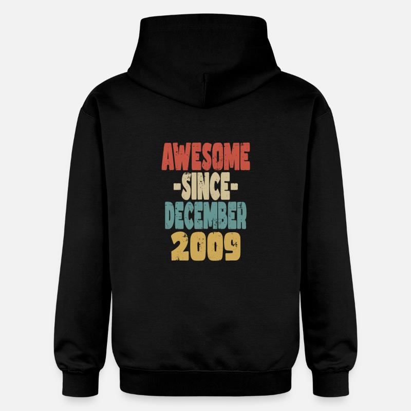 Génial Décembre 2009 - Sweat à capuche Softstyle® Gildan Unisexe - noir