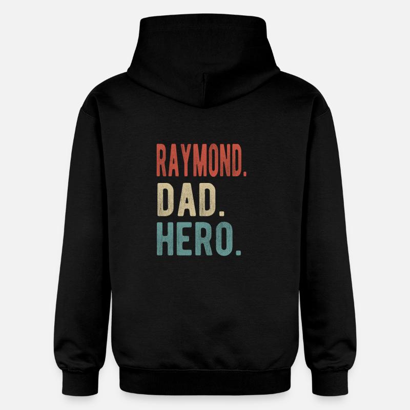 Raymond Papa Héros - Sweat à capuche Softstyle® Gildan Unisexe - noir