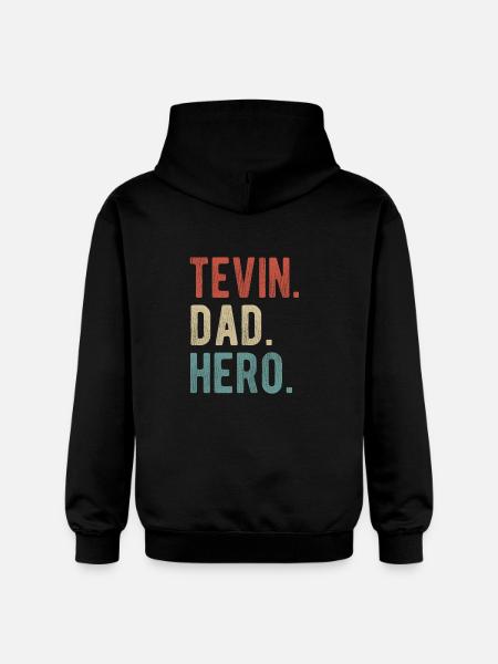 Tevin Papa Held - Gildan Unisex Softstyle® Midweight Hoodie - Schwarz