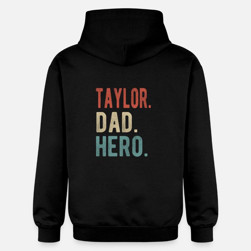 Taylor Dad Held - Gildan Unisex Softstyle® Midweight Hoodie - Schwarz