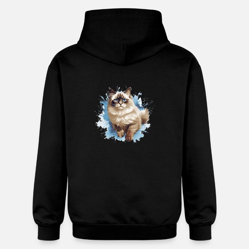 Poupée de chiffon - Sweat à capuche Softstyle® Gildan Unisexe - noir