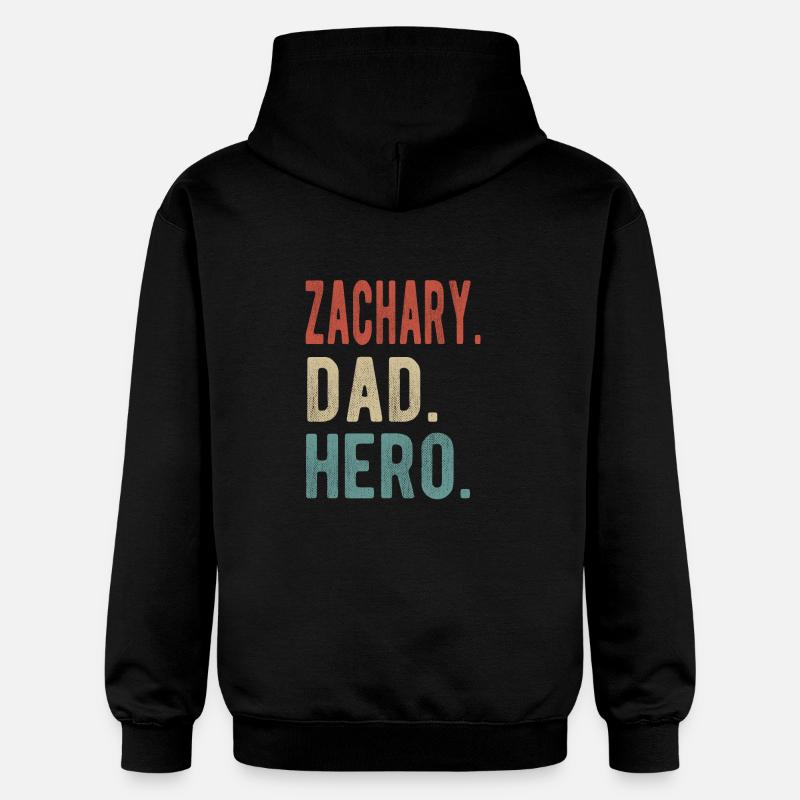 Zachary Papa Héros - Sweat à capuche Softstyle® Gildan Unisexe - noir