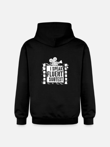 Dialogue Dissector Screenwriter - Gildan Unisex Softstyle® Midweight Hoodie - black