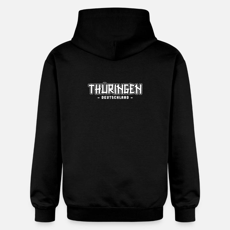 Thuringe Thuringe Thuringe Thuringe - Sweat à capuche Softstyle® Gildan Unisexe - noir