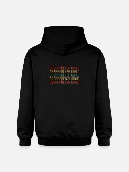 Upper Palatinate Forest - Gildan Unisex Softstyle® Midweight Hoodie - black