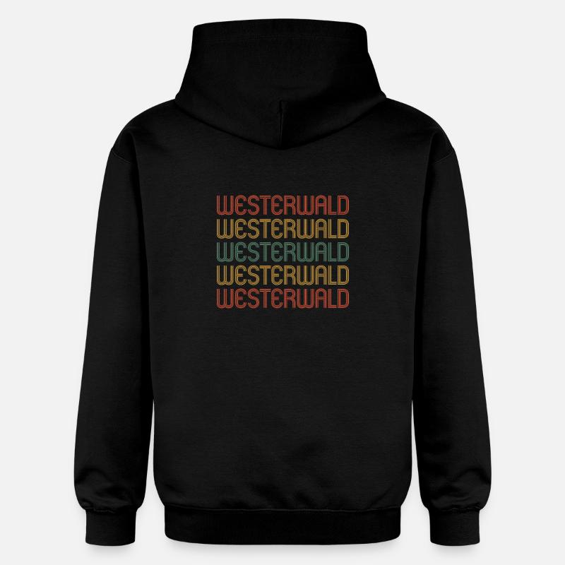 Westerwald - Sweat à capuche Softstyle® Gildan Unisexe - noir