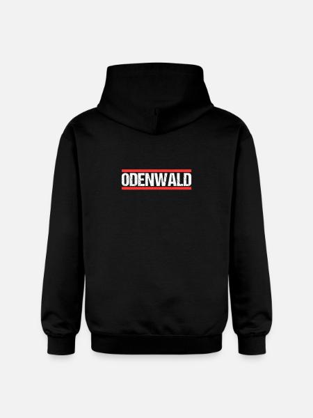 Odenwald - Gildan Unisex Softstyle® Midweight Hoodie - Schwarz