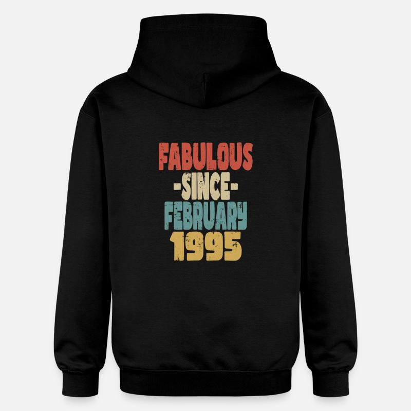 Fabuleux Février 1995 - Sweat à capuche Softstyle® Gildan Unisexe - noir