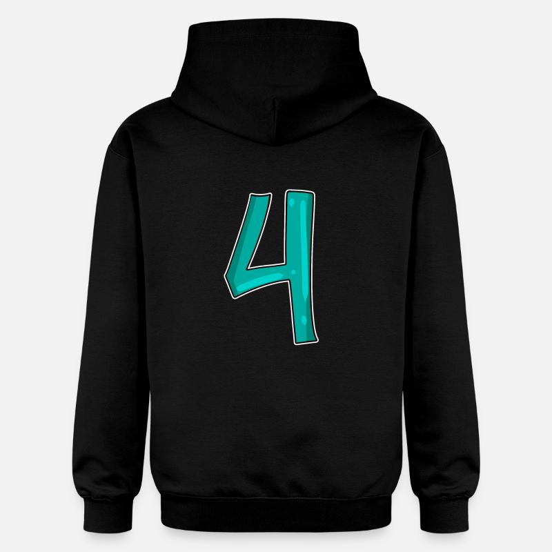 4 - Sweat à capuche Softstyle® Gildan Unisexe - noir