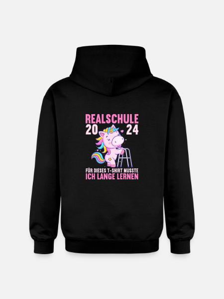 Lycée Jeunes Filles Lycée 2024 - Sweat à capuche Softstyle® Gildan Unisexe - noir