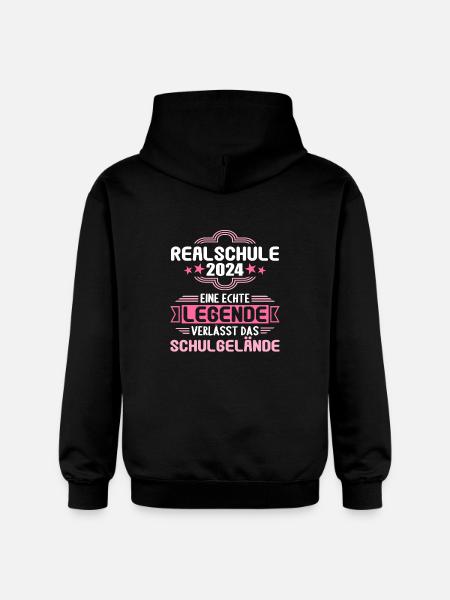 Lycée Jeunes Filles Lycée 2024 - Sweat à capuche Softstyle® Gildan Unisexe - noir