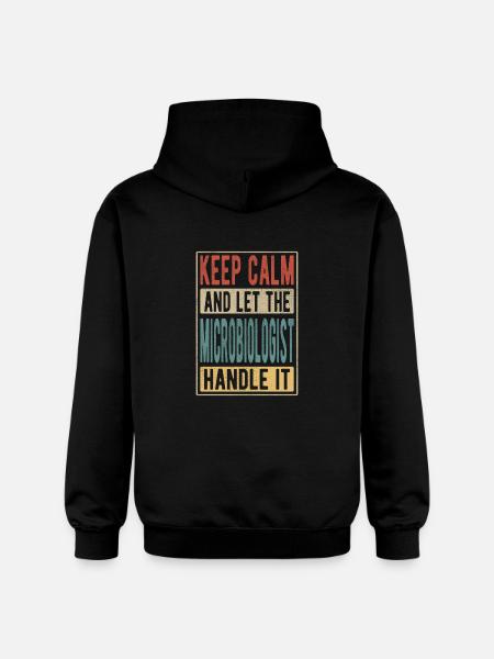 Microbiologist Retro Gift - Gildan Unisex Softstyle® Midweight Hoodie - black