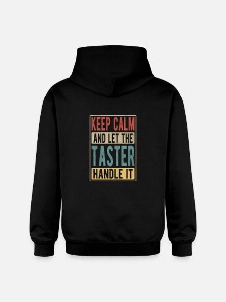 Probier-Retro-Geschenk - Gildan Unisex Softstyle® Midweight Hoodie - Schwarz