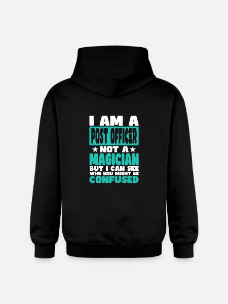 Postbeamter - Gildan Unisex Softstyle® Midweight Hoodie - Schwarz