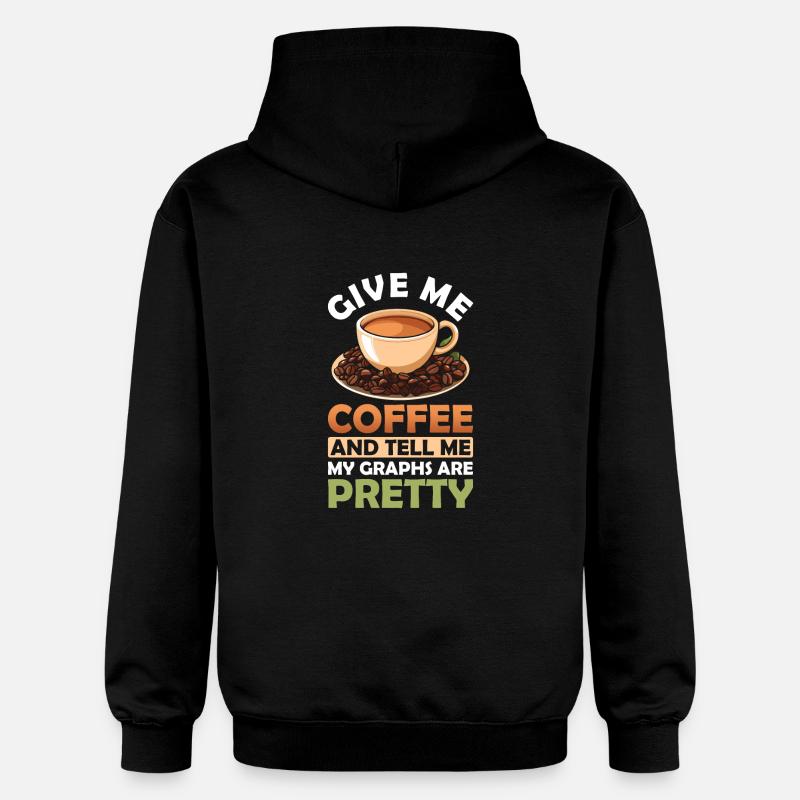 Statistiker Graphen Datenanalyst Techniker - Gildan Unisex Softstyle® Midweight Hoodie - Schwarz