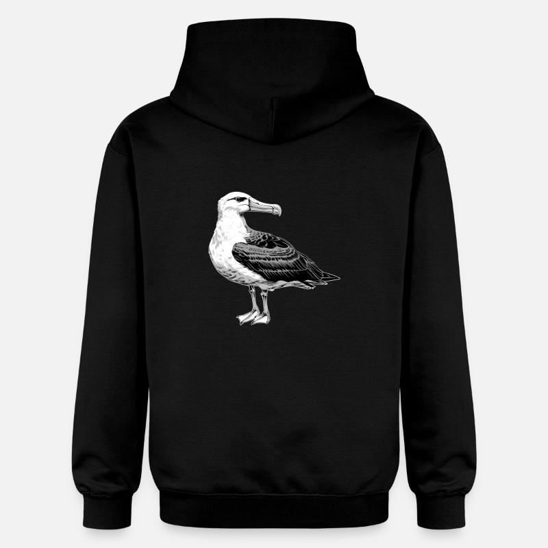 Albatross Albatrosse Albatros - Sweat à capuche Softstyle® Gildan Unisexe - noir