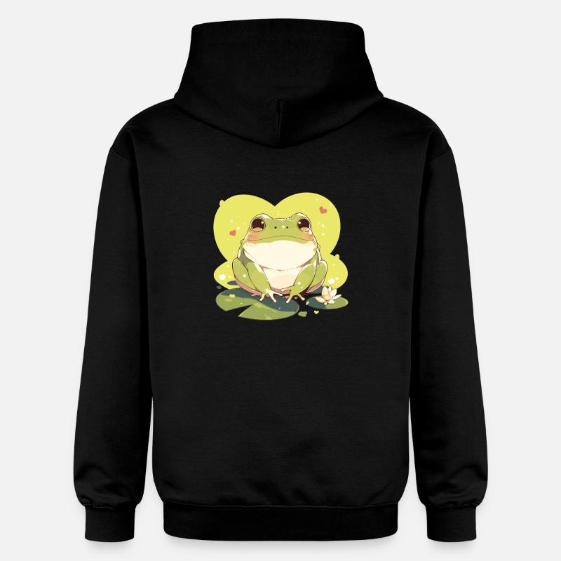 Crapaud crapaud crapaud - Sweat à capuche Softstyle® Gildan Unisexe - noir