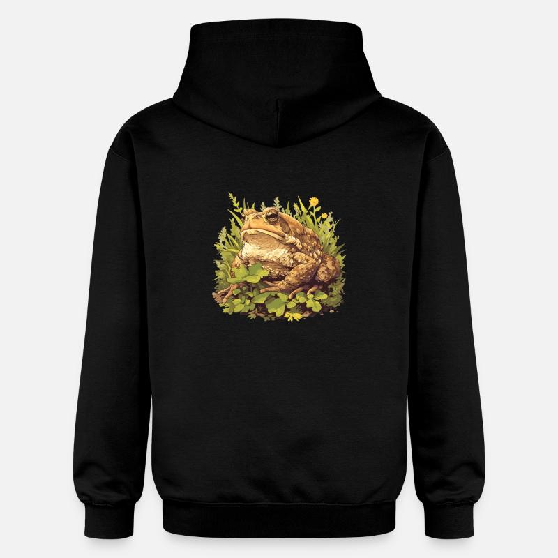 Crapaud crapaud crapaud - Sweat à capuche Softstyle® Gildan Unisexe - noir