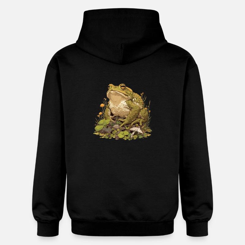 Toad Toads Toad - Gildan Unisex Softstyle® Midweight Hoodie - black