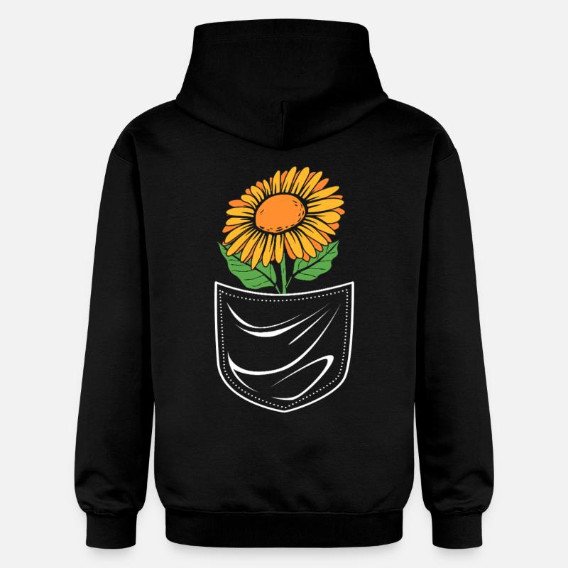 Fleuriste Fleuriste Bouquet de fleuriste - Sweat à capuche Softstyle® Gildan Unisexe - noir