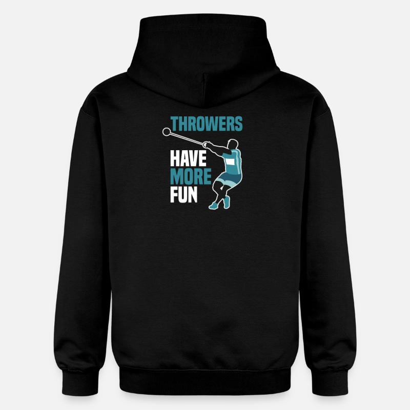 Athlétisme - Sweat à capuche Softstyle® Gildan Unisexe - noir