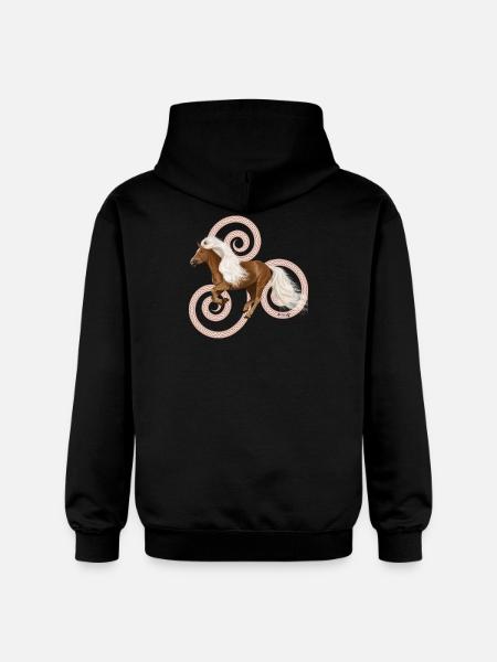 Haflinger Artos - Sweat à capuche Softstyle® Gildan Unisexe - noir