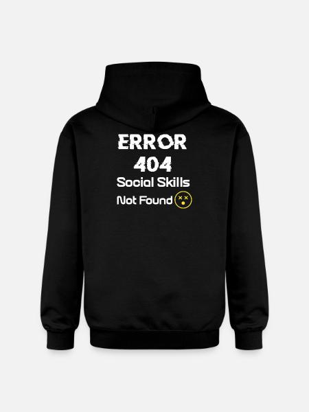 social skills - Gildan Unisex Softstyle® Midweight Hoodie - black