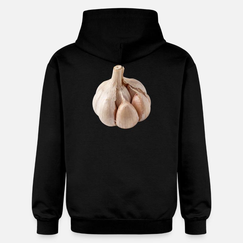 Ail Cuisine végane méditerranéenne - Sweat à capuche Softstyle® Gildan Unisexe - noir