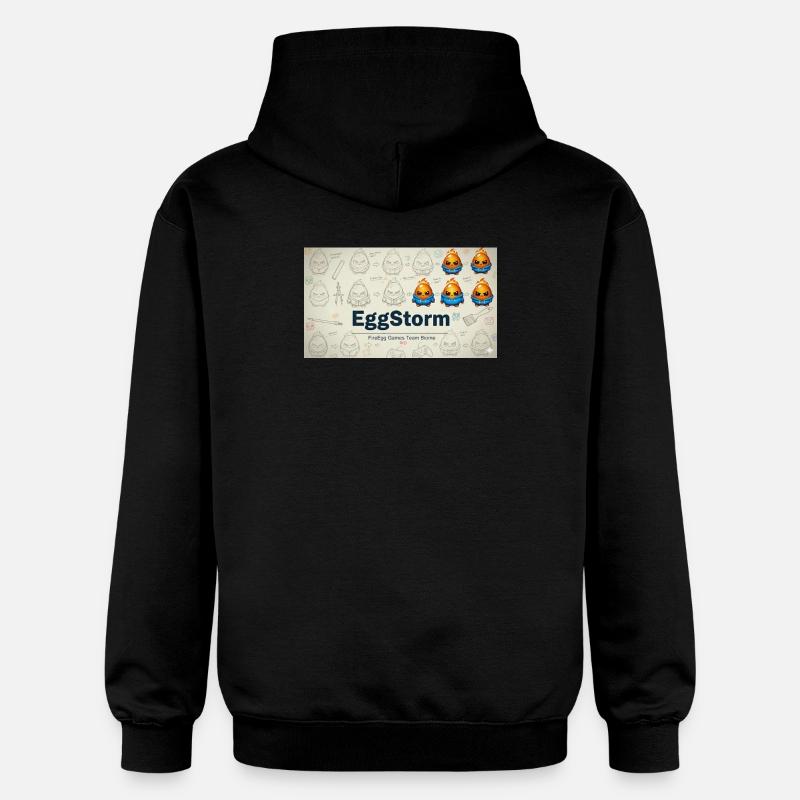 L’équipe de jeux FireEgg - Sweat à capuche Softstyle® Gildan Unisexe - noir