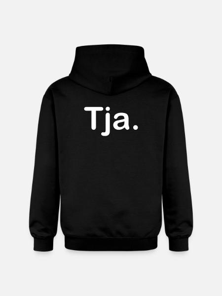 Tja. - Gildan Unisex Softstyle® Midweight Hoodie - Schwarz