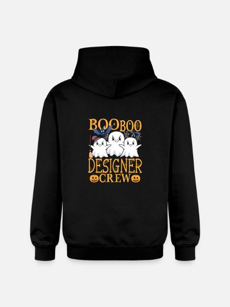 Designer uu Funny Designer - Gildan Unisex Softstyle® Midweight Hoodie - black