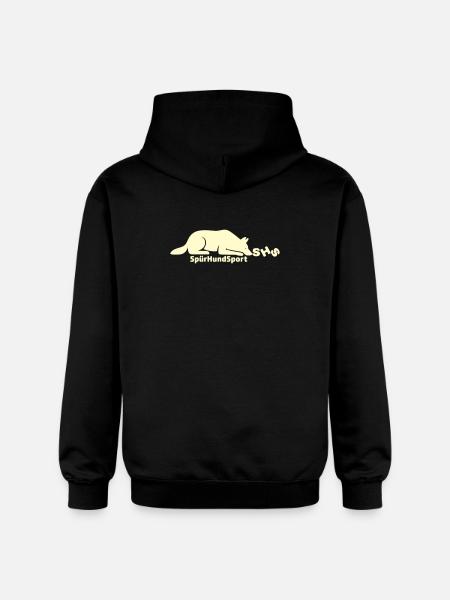SHS Logo lemon - Gildan Unisex Softstyle® Midweight Hoodie - Schwarz