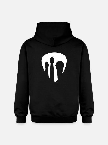 MelodyHarmonyRhythm Logo - Gildan Unisex Softstyle® Midweight Hoodie - Schwarz