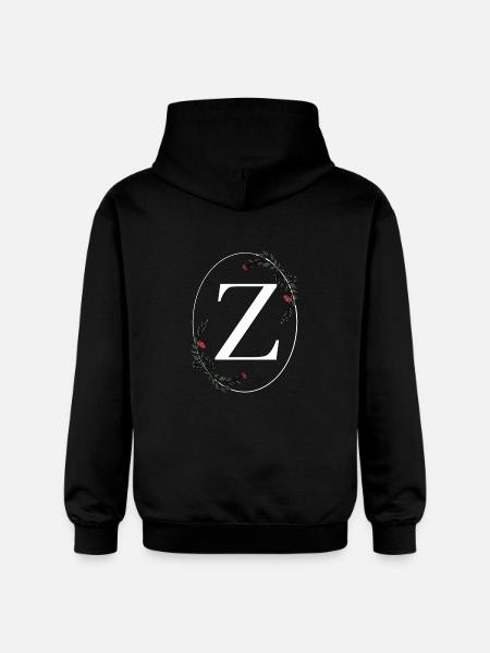 Buchstabe Z - Gildan Unisex Softstyle® Midweight Hoodie - Schwarz