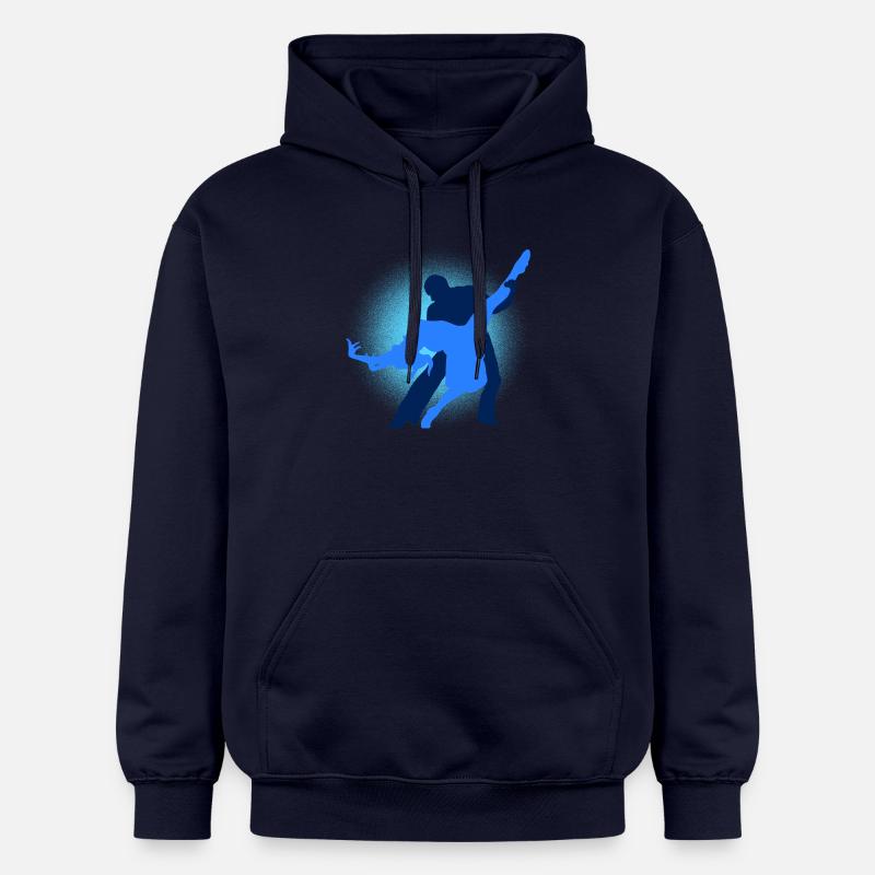danse - Sweat à capuche Softstyle® Gildan Unisexe - bleu marine