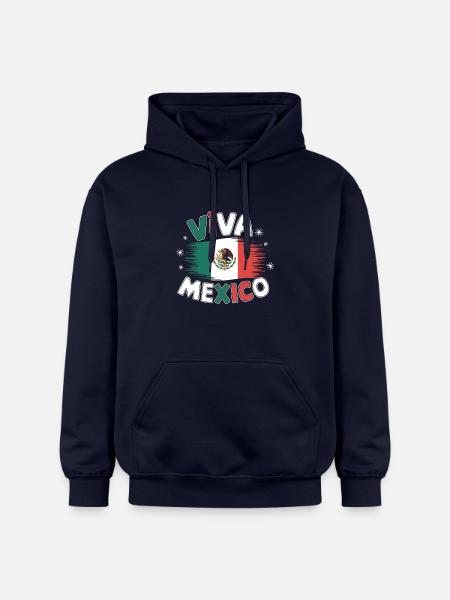 Mexico Mexico Mexican Spanish - Gildan Unisex Softstyle® Midweight Hoodie - navy