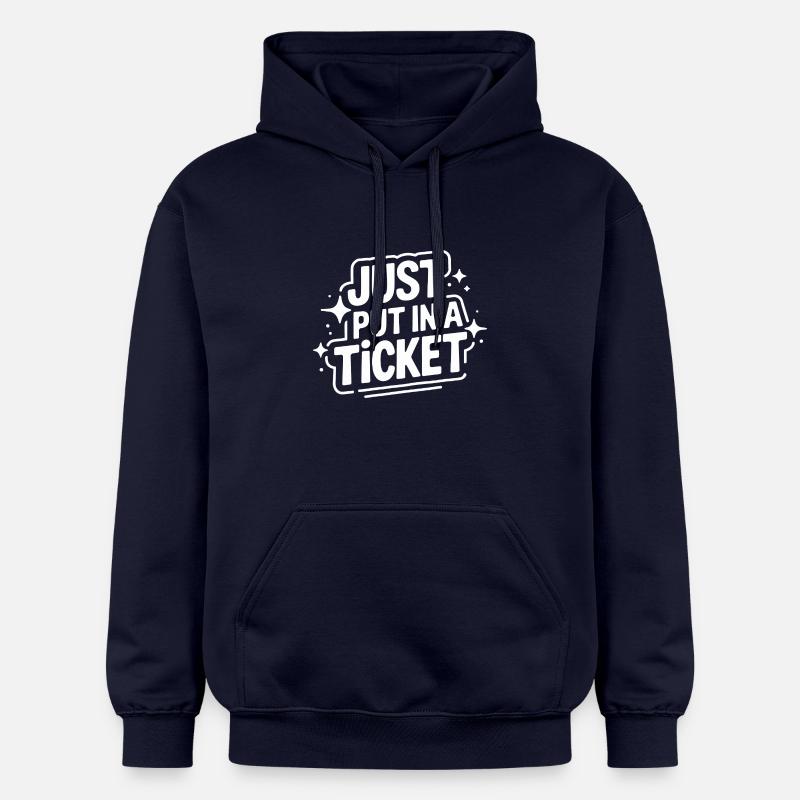 Technischer Support Computerfreak Nerd - Gildan Unisex Softstyle® Midweight Hoodie - Navy