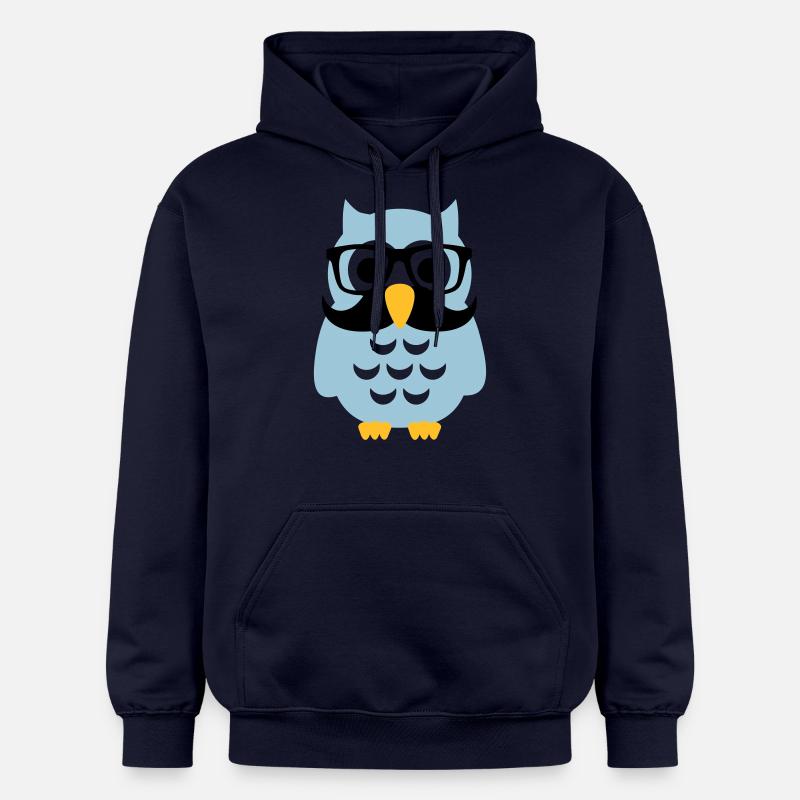 Eule - Gildan Unisex Softstyle® Midweight Hoodie - Navy