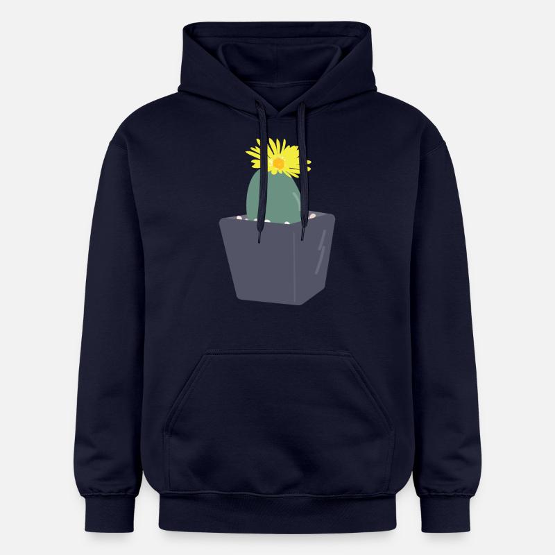 Fleurs de Lithops3 - Sweat à capuche Softstyle® Gildan Unisexe - bleu marine