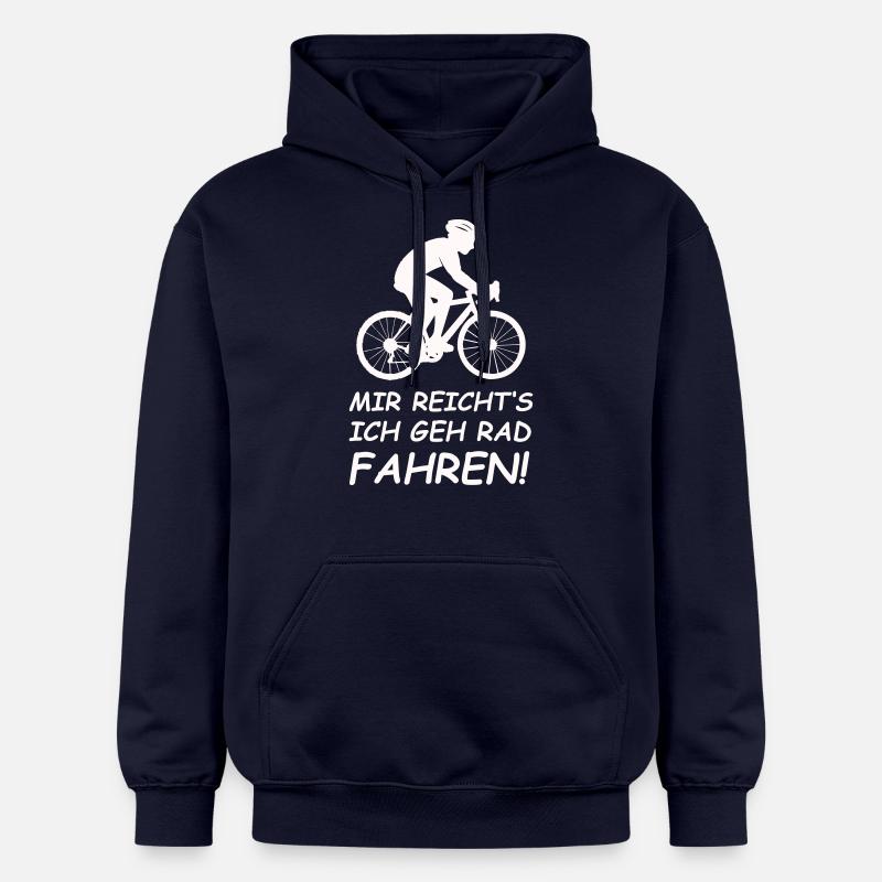Cyclisme Cyclisme - Sweat à capuche Softstyle® Gildan Unisexe - bleu marine