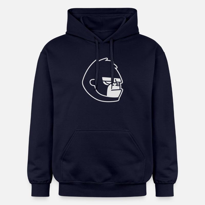 Gorilla - Gorillaz - Sweat à capuche Softstyle® Gildan Unisexe - bleu marine