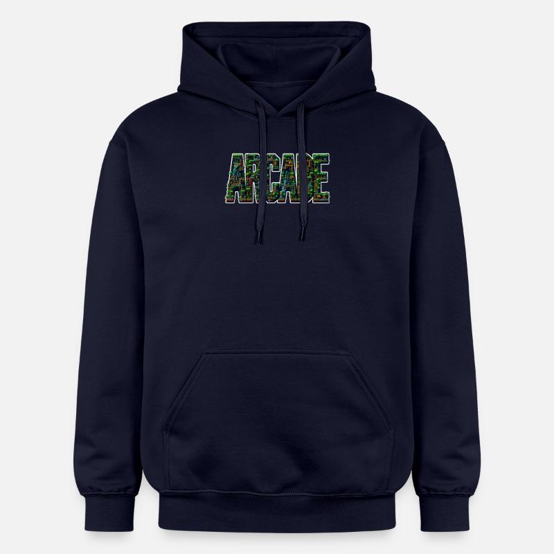 Arcade - Sweat à capuche Softstyle® Gildan Unisexe - bleu marine