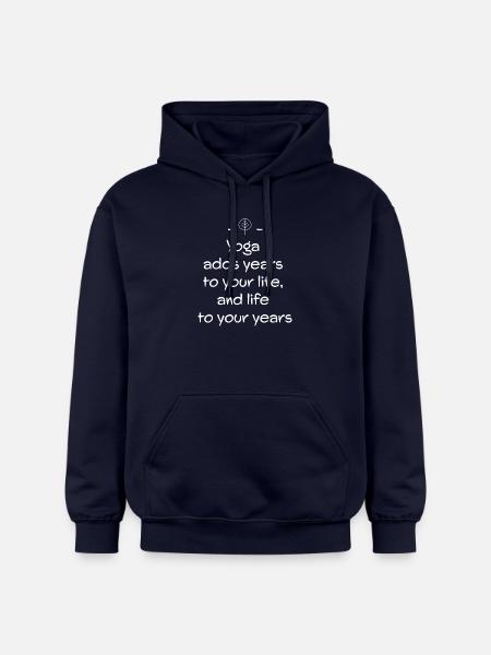 Yoga - Gildan Unisex Softstyle® Midweight Hoodie - navy