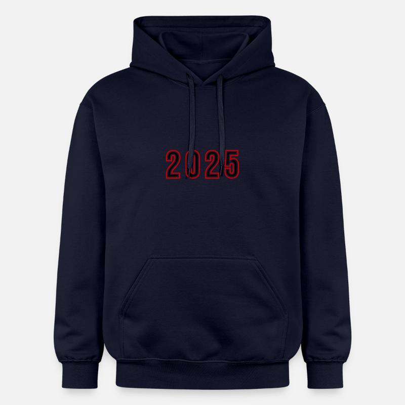 Numéro de l’année 2025 - Sweat à capuche Softstyle® Gildan Unisexe - bleu marine