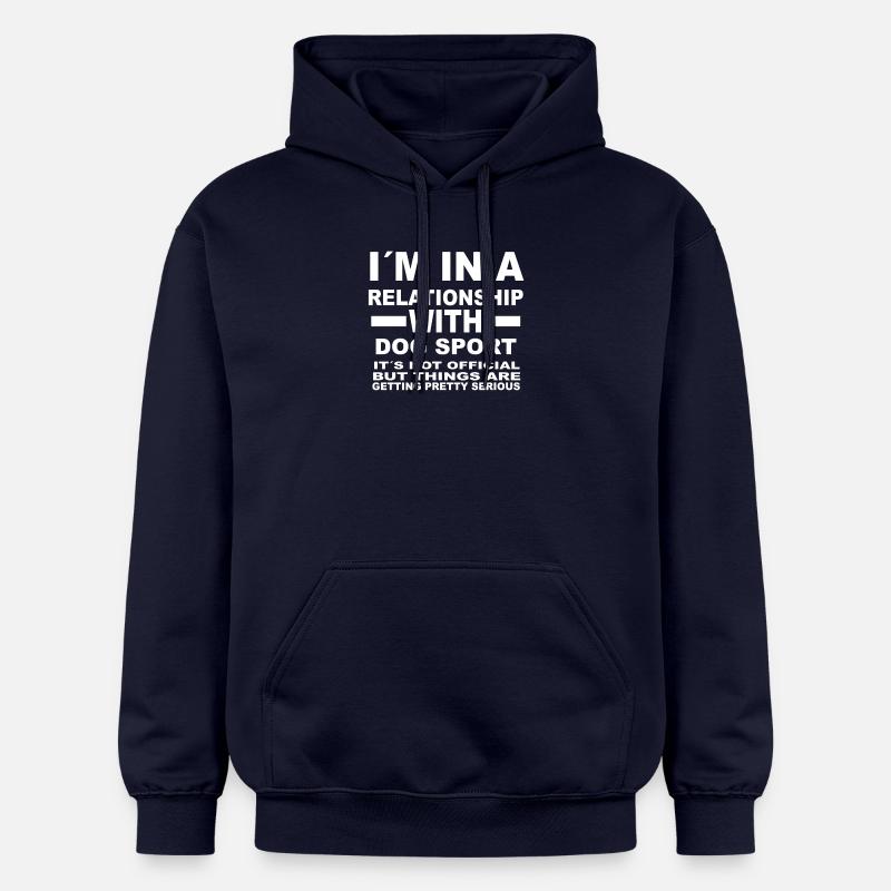 relation avec sport canin - Sweat à capuche Softstyle® Gildan Unisexe - bleu marine
