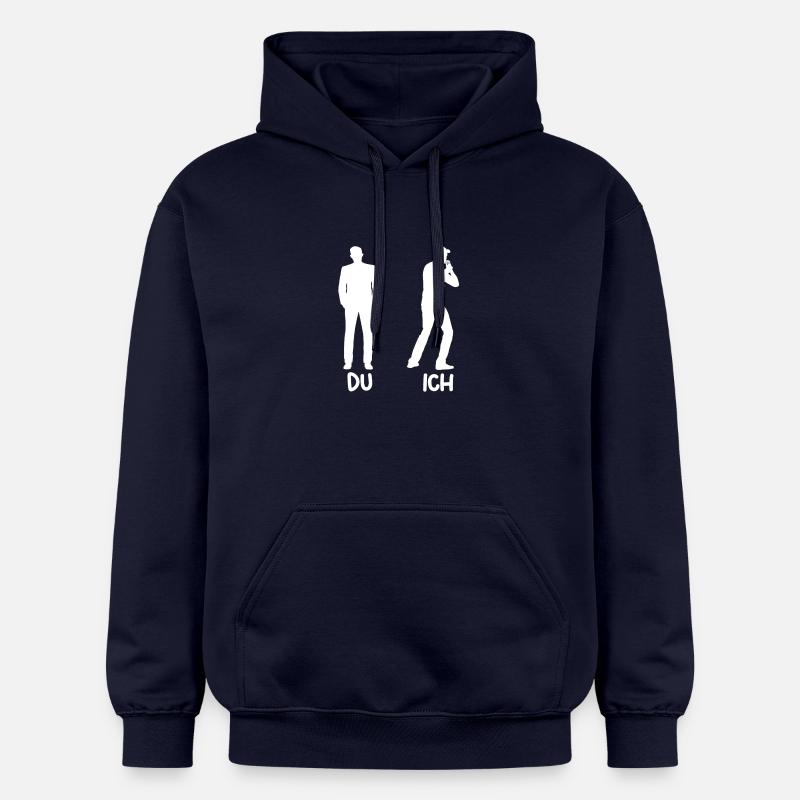 Harmonica Harmonica - Sweat à capuche Softstyle® Gildan Unisexe - bleu marine