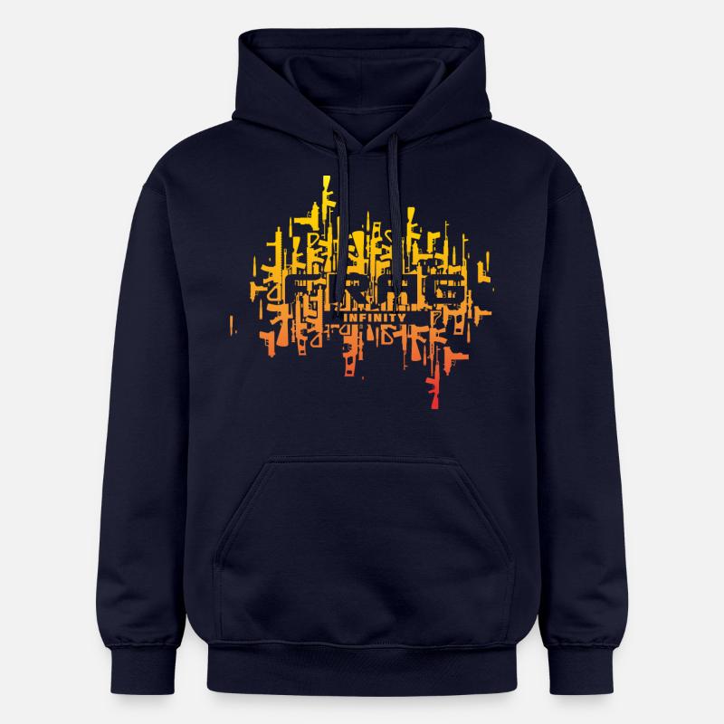 Infinity CS Frag Sunset - Sweat à capuche Softstyle® Gildan Unisexe - bleu marine