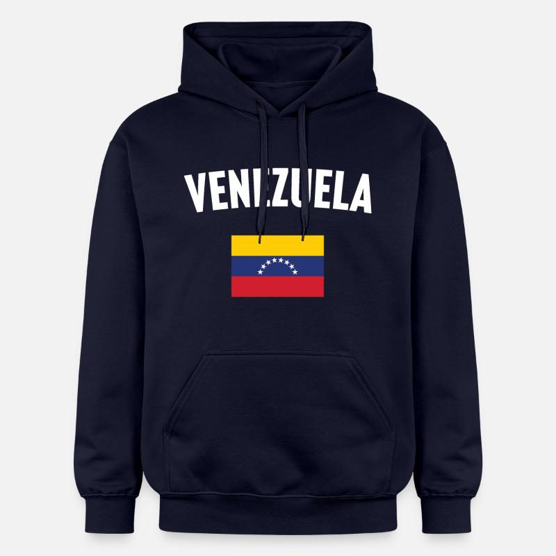 Drapeau du Venezuela - Sweat à capuche Softstyle® Gildan Unisexe - bleu marine