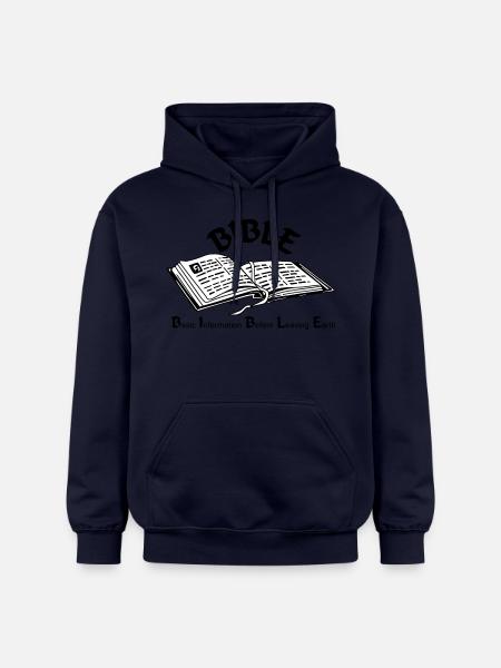 Bibel - Gildan Unisex Softstyle® Midweight Hoodie - Navy